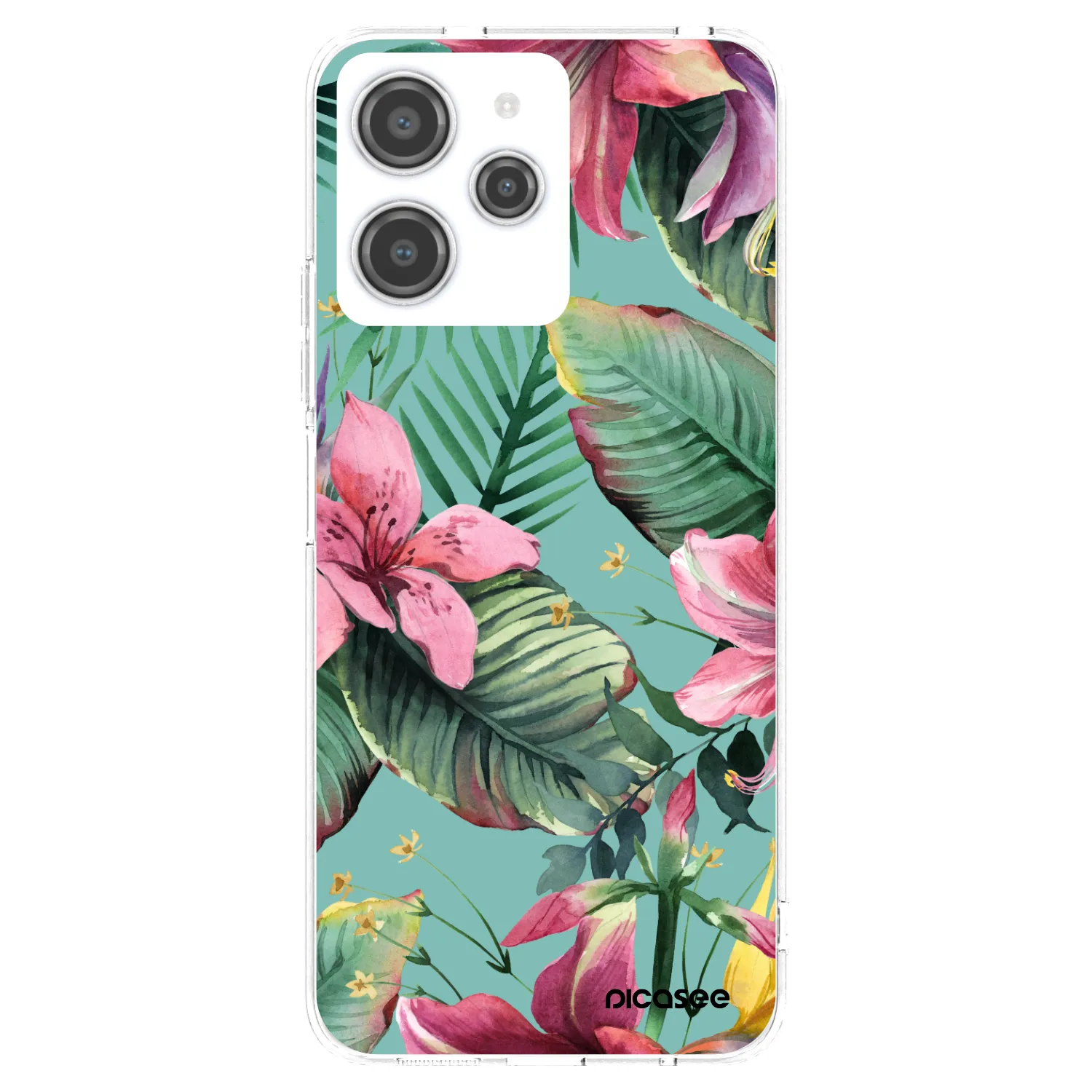 Picasee silikonska prozirna maskica za Xiaomi Redmi 12 4G - Hawaii