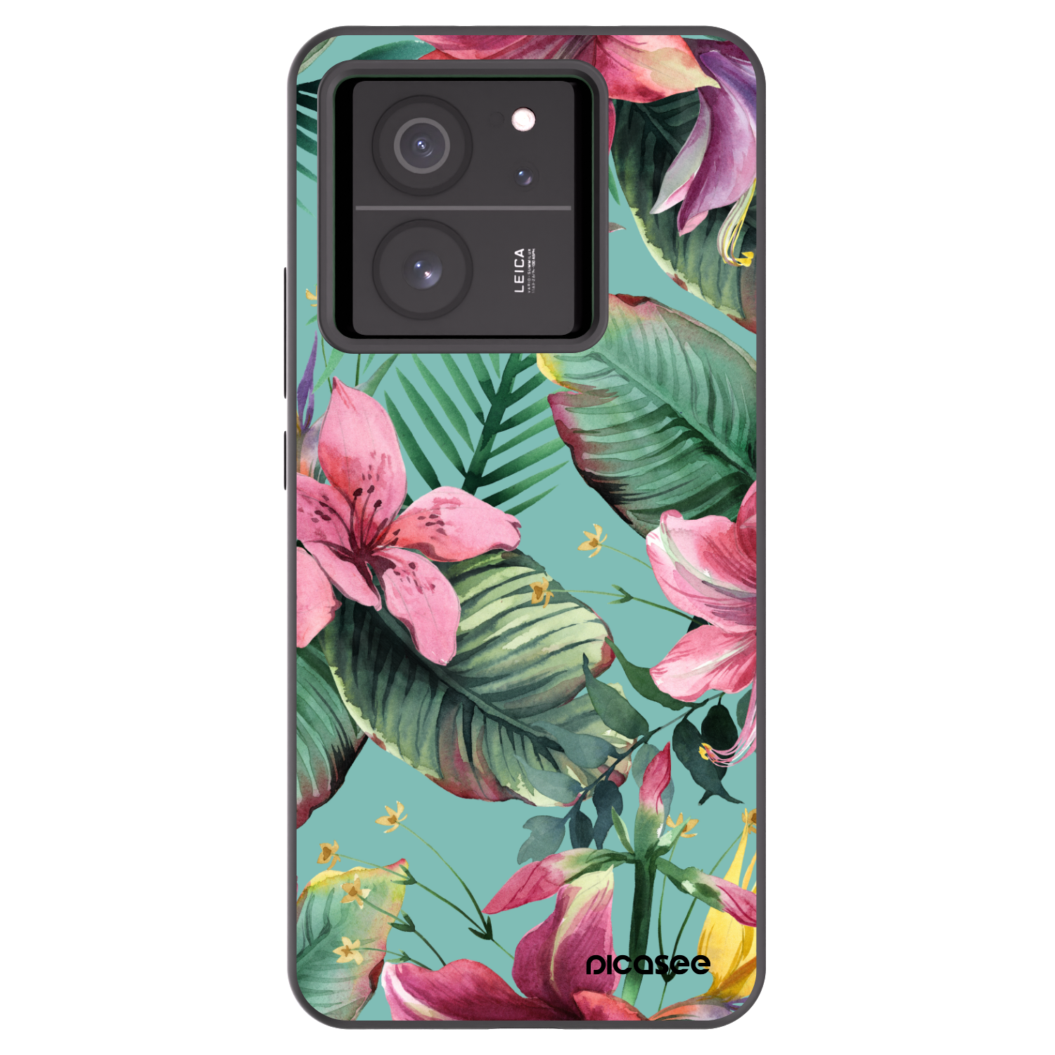 Picasee crna silikonska maskica za Xiaomi 13T - Hawaii