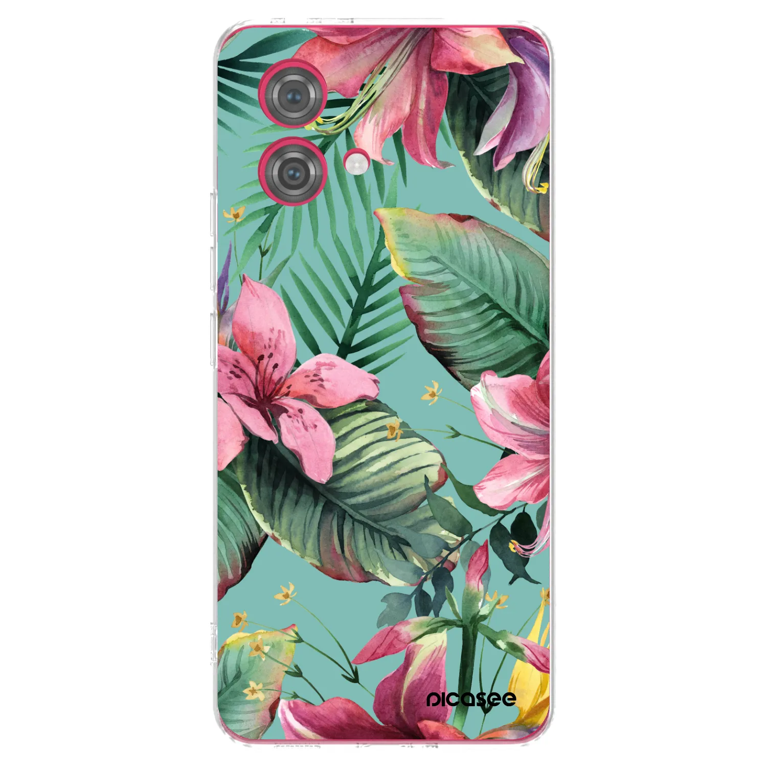 Picasee silikonska prozirna maskica za Motorola Moto G84 5G - Hawaii