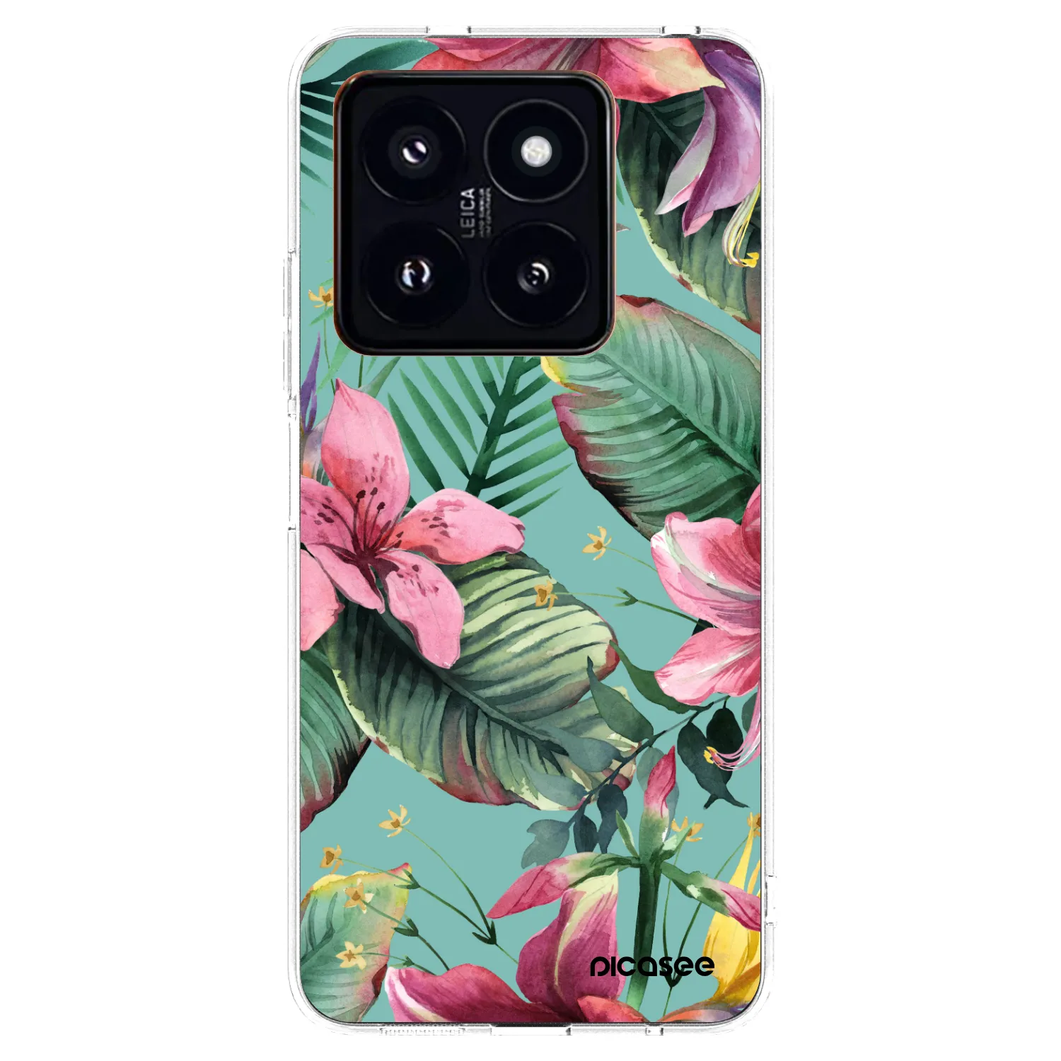 Picasee silikonska prozirna maskica za Xiaomi 14 Pro - Hawaii
