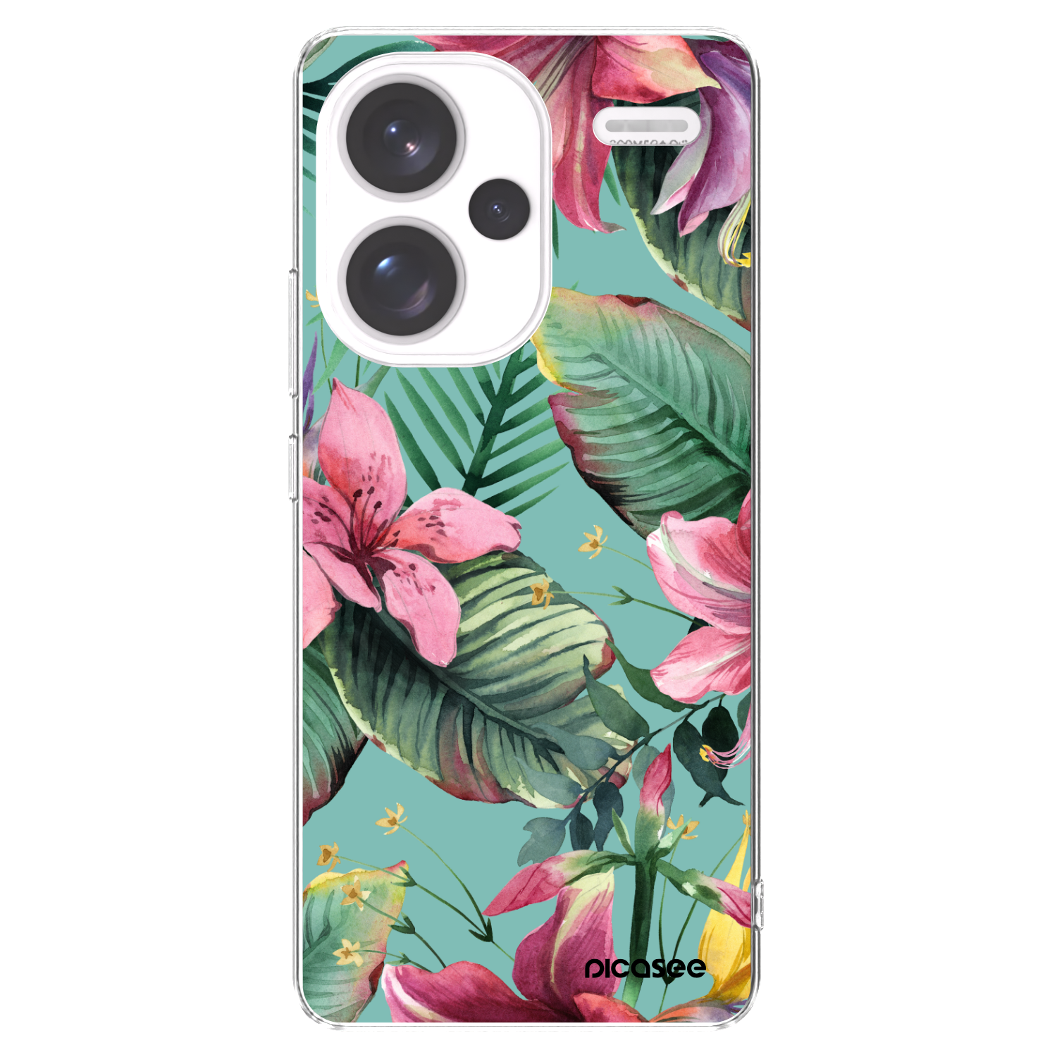 Picasee silikonska prozirna maskica za Xiaomi Redmi Note 13 Pro+ 5G - Hawaii