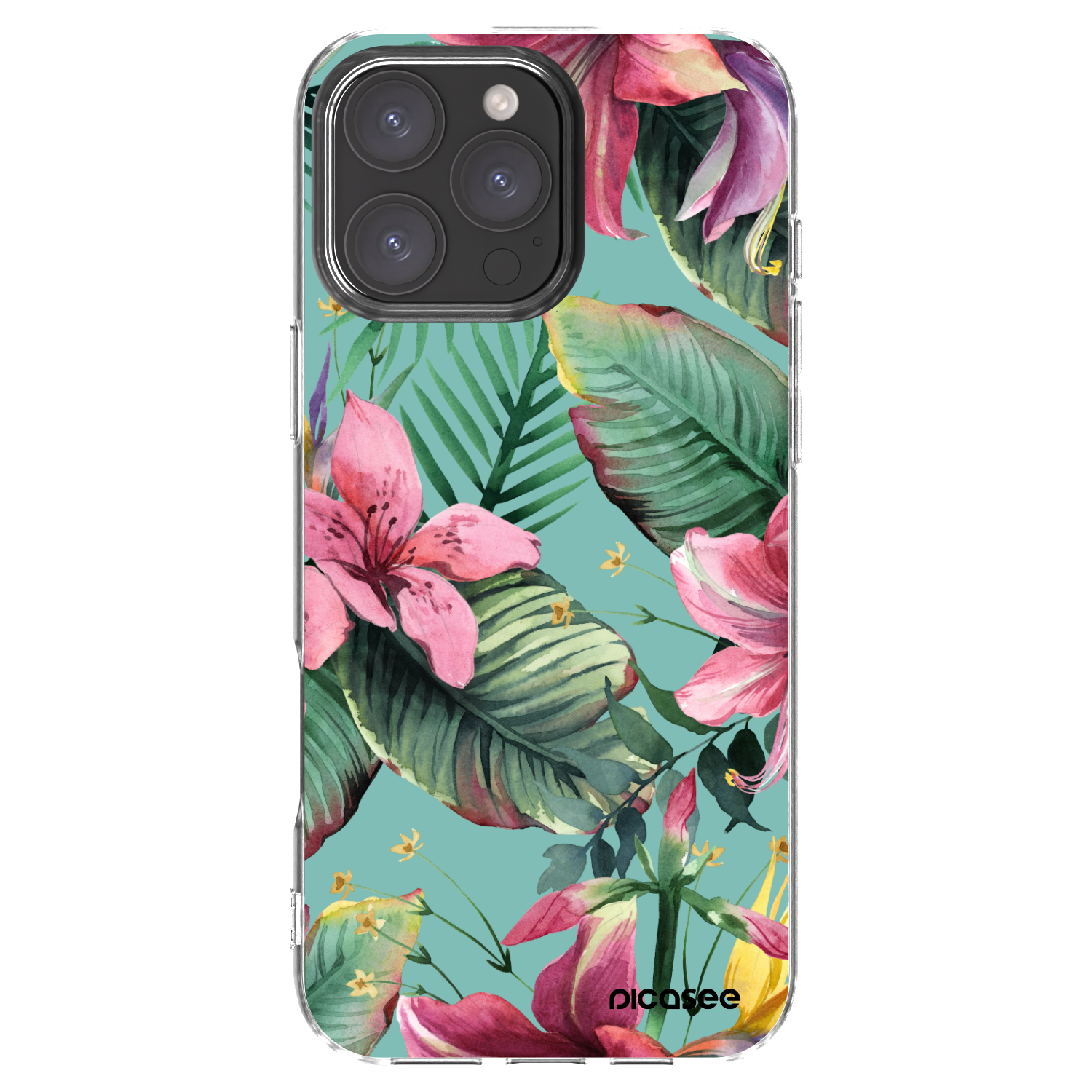 Picasee silikonska prozirna maskica za Apple iPhone 16 Pro Max - Hawaii