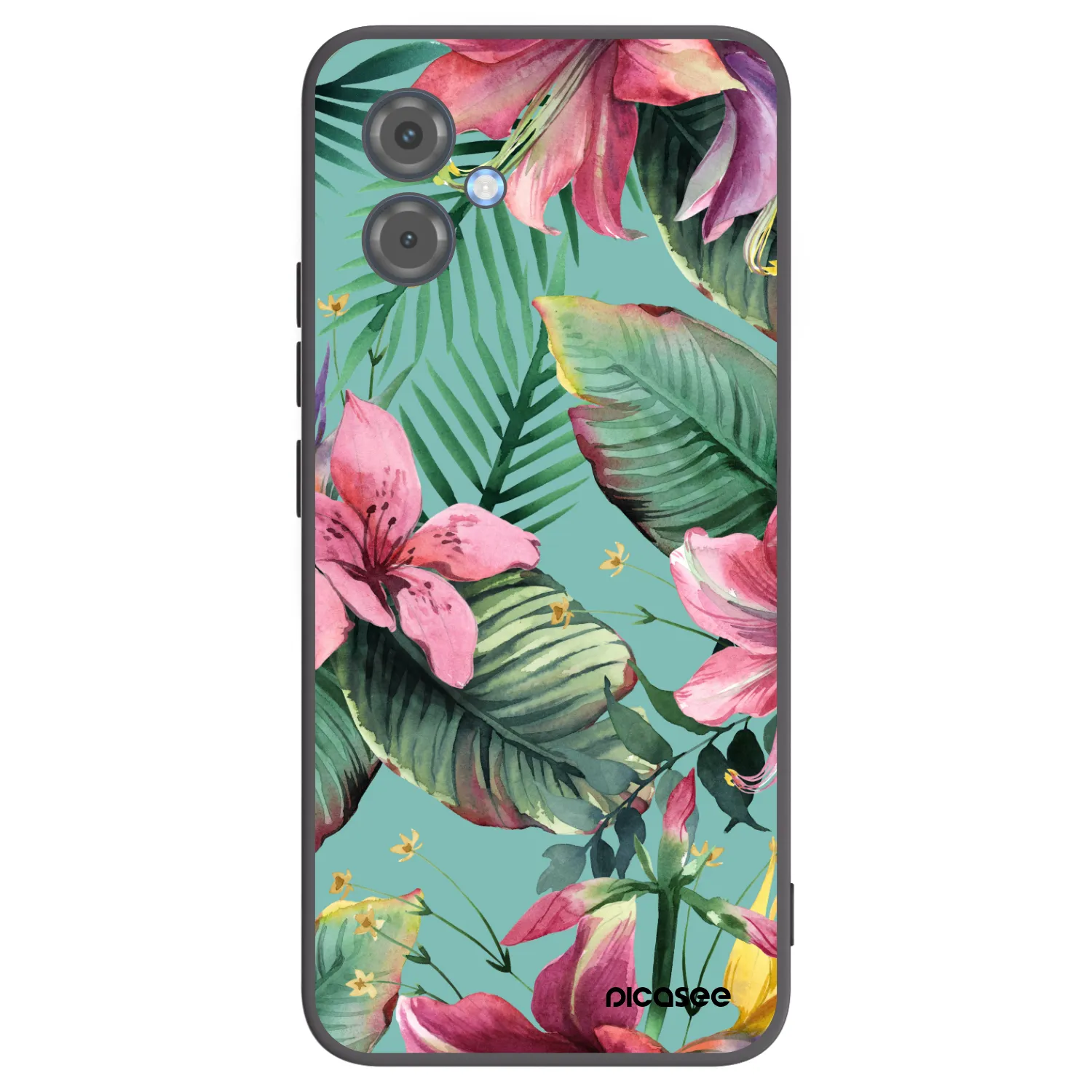 Picasee crna silikonska maskica za Motorola Moto G14 - Hawaii