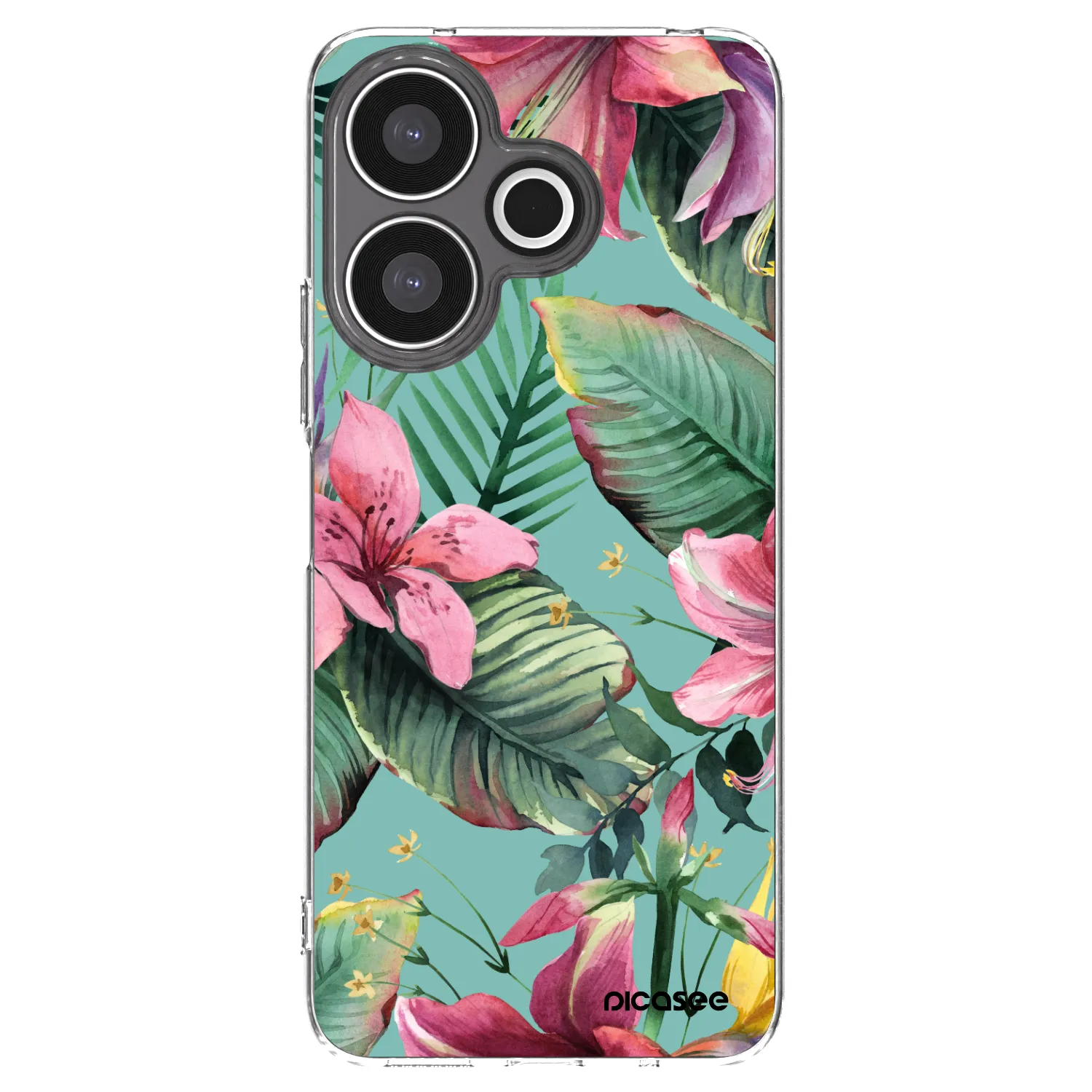 Picasee silikonska prozirna maskica za Xiaomi Redmi 13 4G - Hawaii