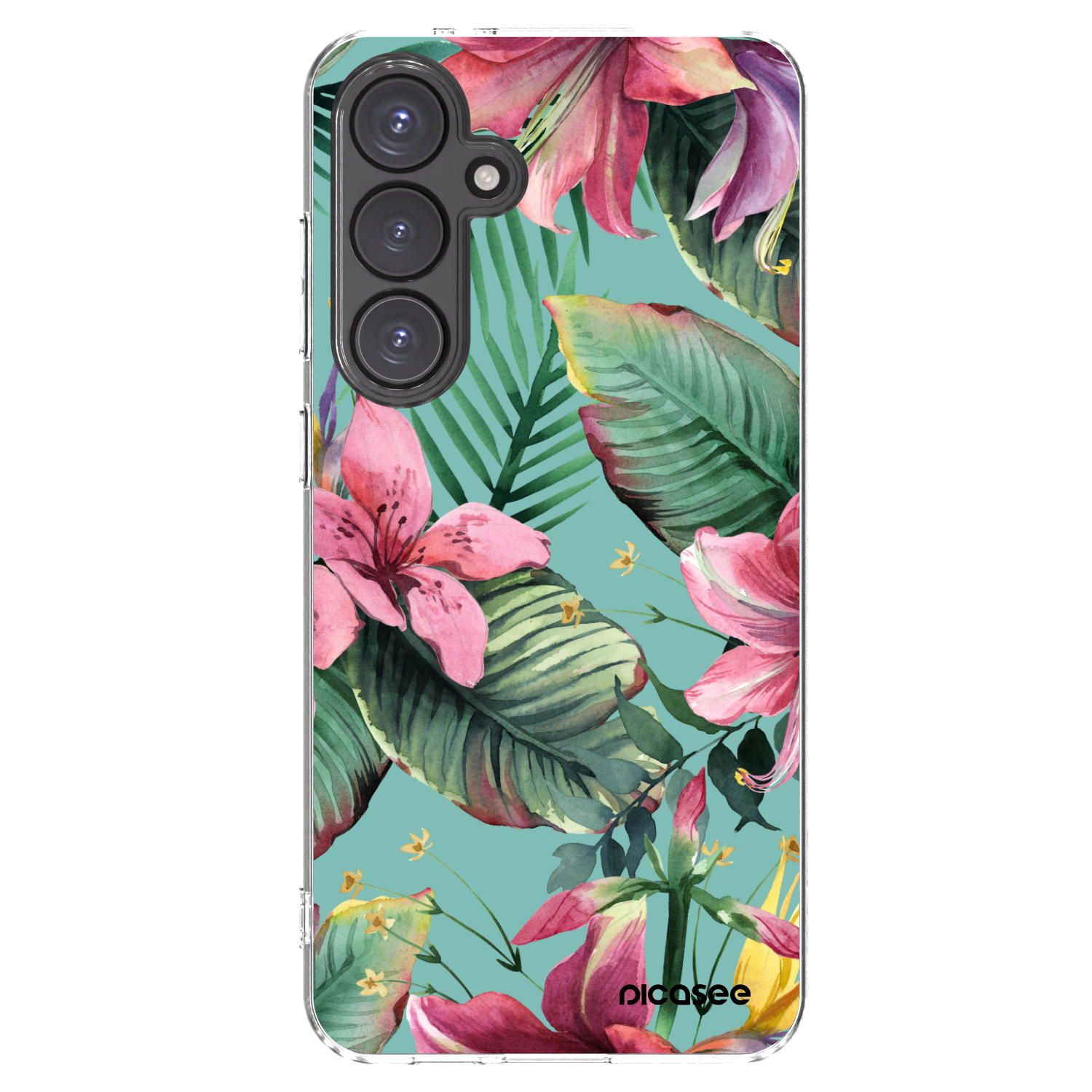 Picasee silikonska prozirna maskica za Samsung Galaxy S24 FE S721B - Hawaii