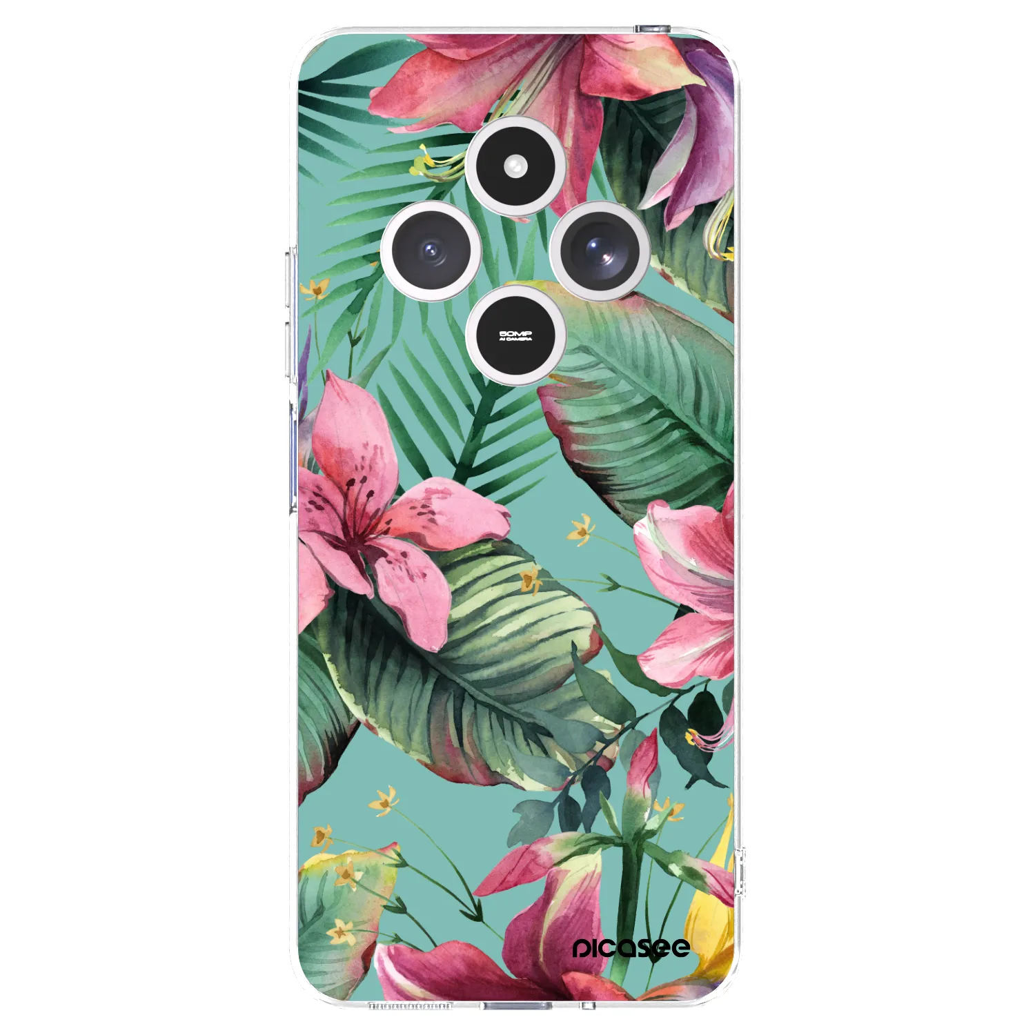 Picasee silikonska prozirna maskica za Xiaomi Redmi 14C - Hawaii