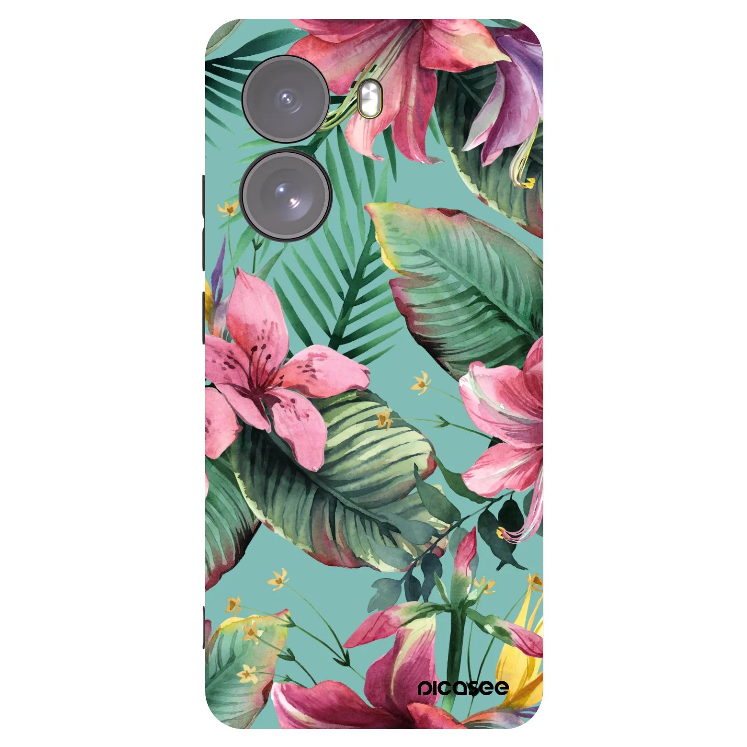 Picasee crna silikonska maskica za Xiaomi Poco X7 - Hawaii