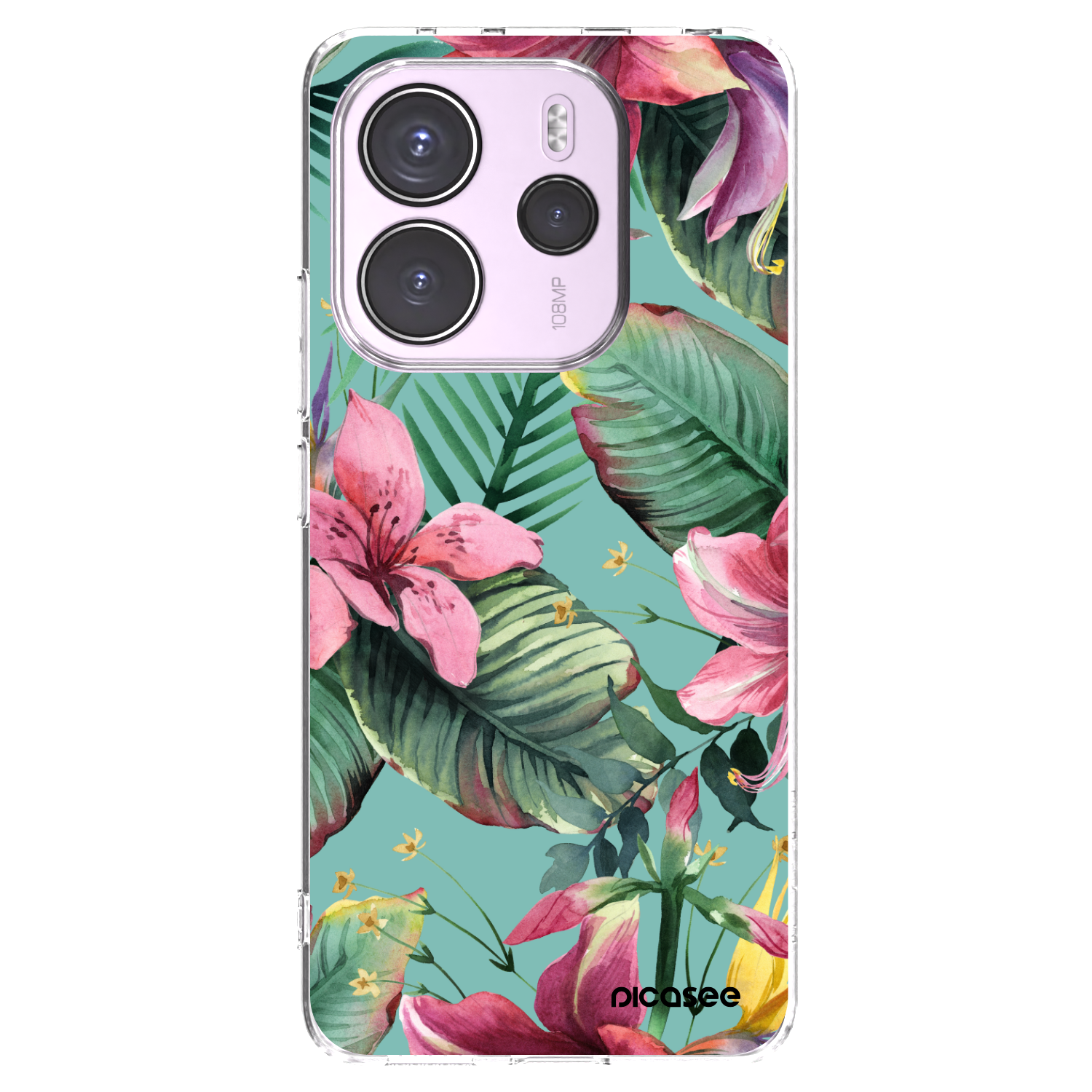 Picasee silikonska prozirna maskica za Xiaomi Redmi Note 14 4G - Hawaii