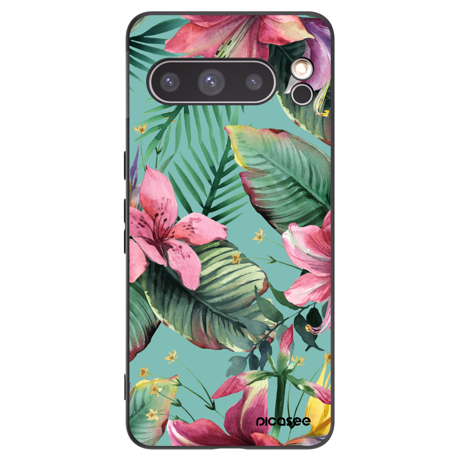Picasee crna silikonska maskica za Google Pixel 8 Pro - Hawaii