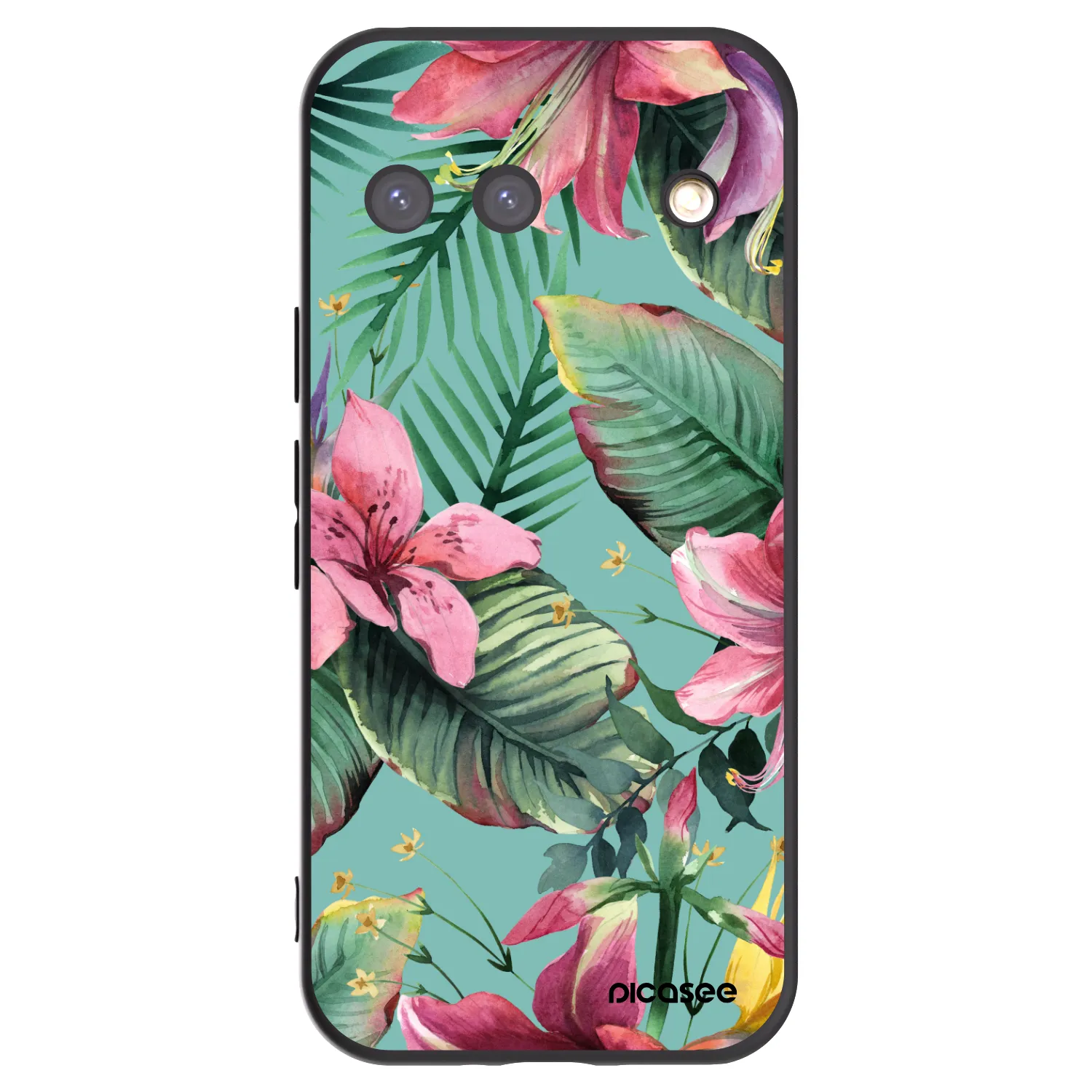 Picasee crna silikonska maskica za Google Pixel 9 - Hawaii