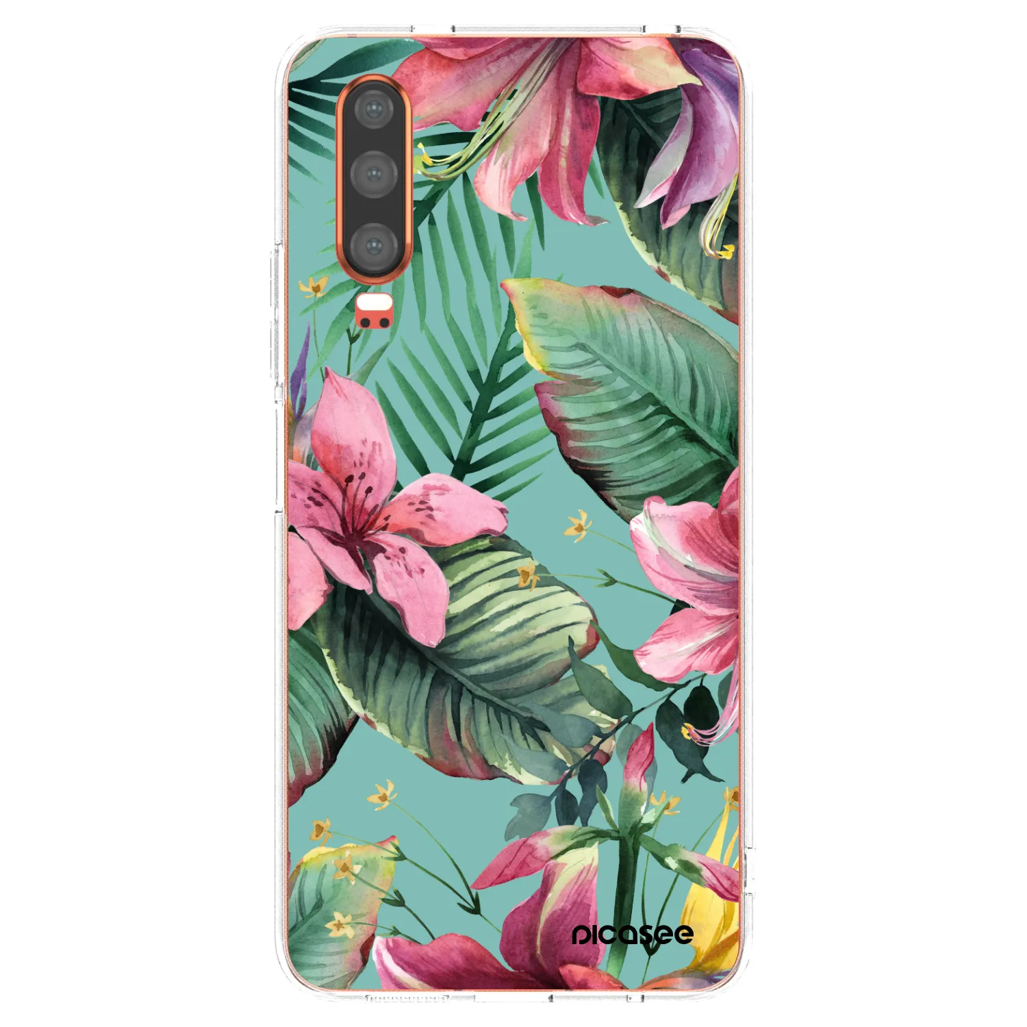 Picasee silikonska prozirna maskica za Huawei P30 - Hawaii