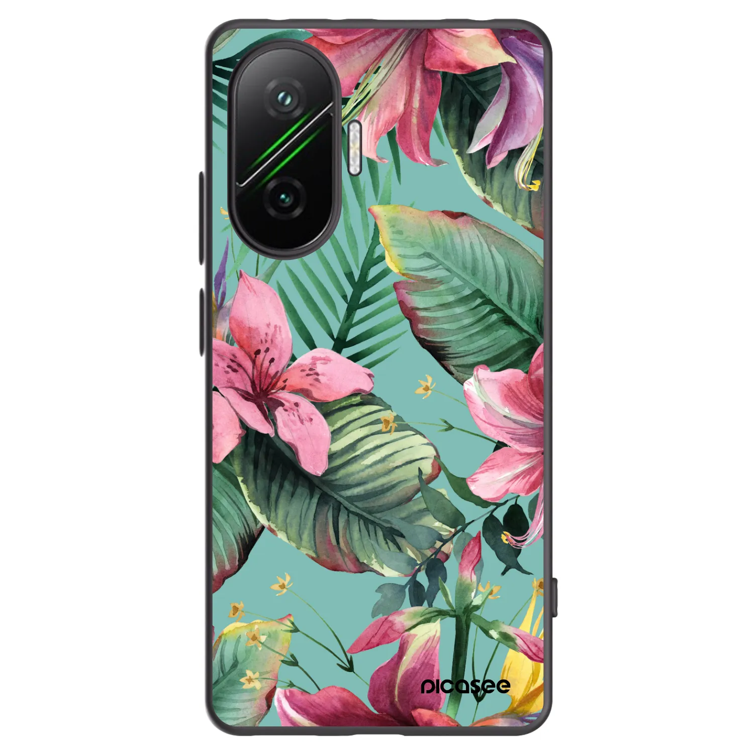 Picasee crna silikonska maskica za Xiaomi Poco F7 Pro 5G - Hawaii