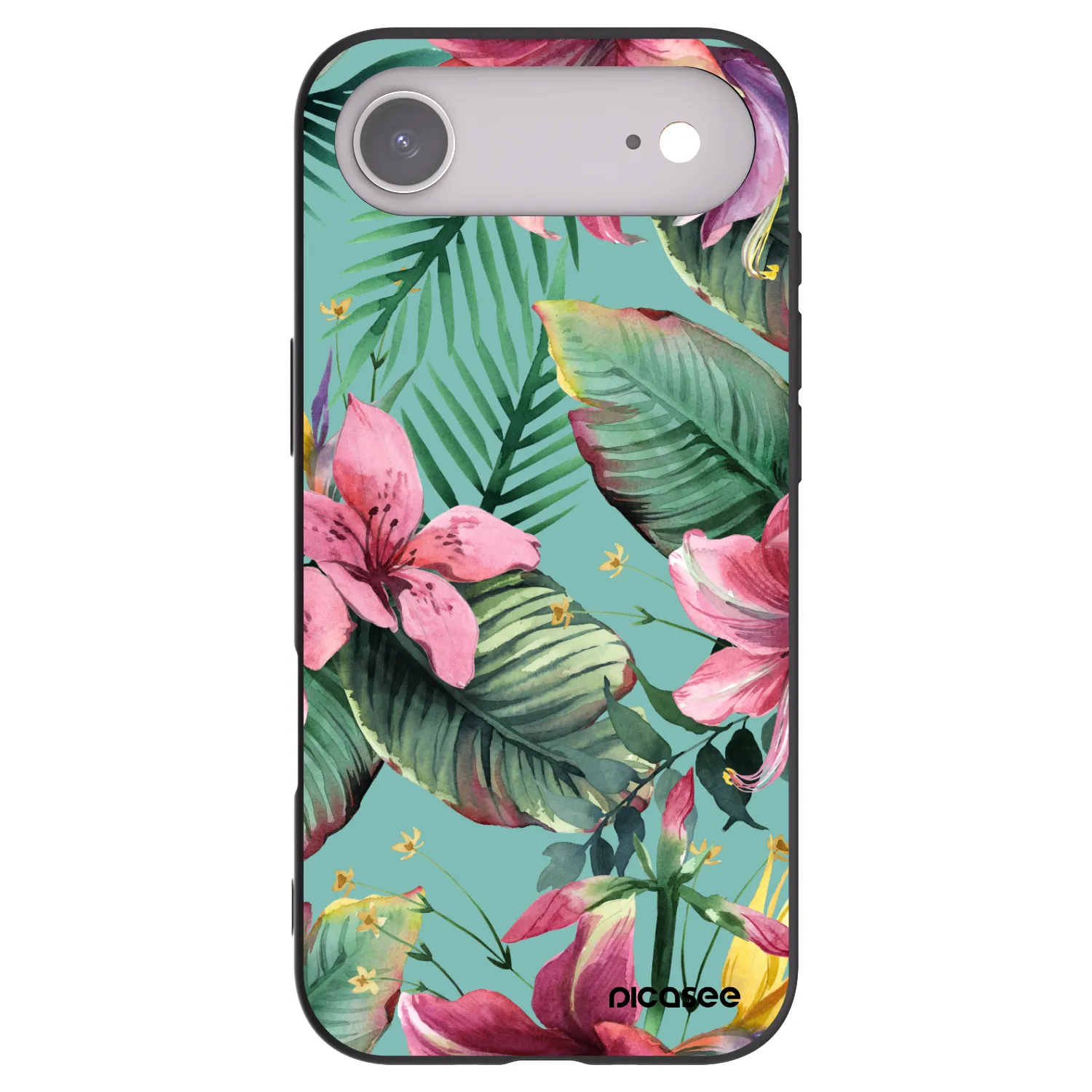 Picasee crna silikonska maskica za Apple iPhone Air - Hawaii