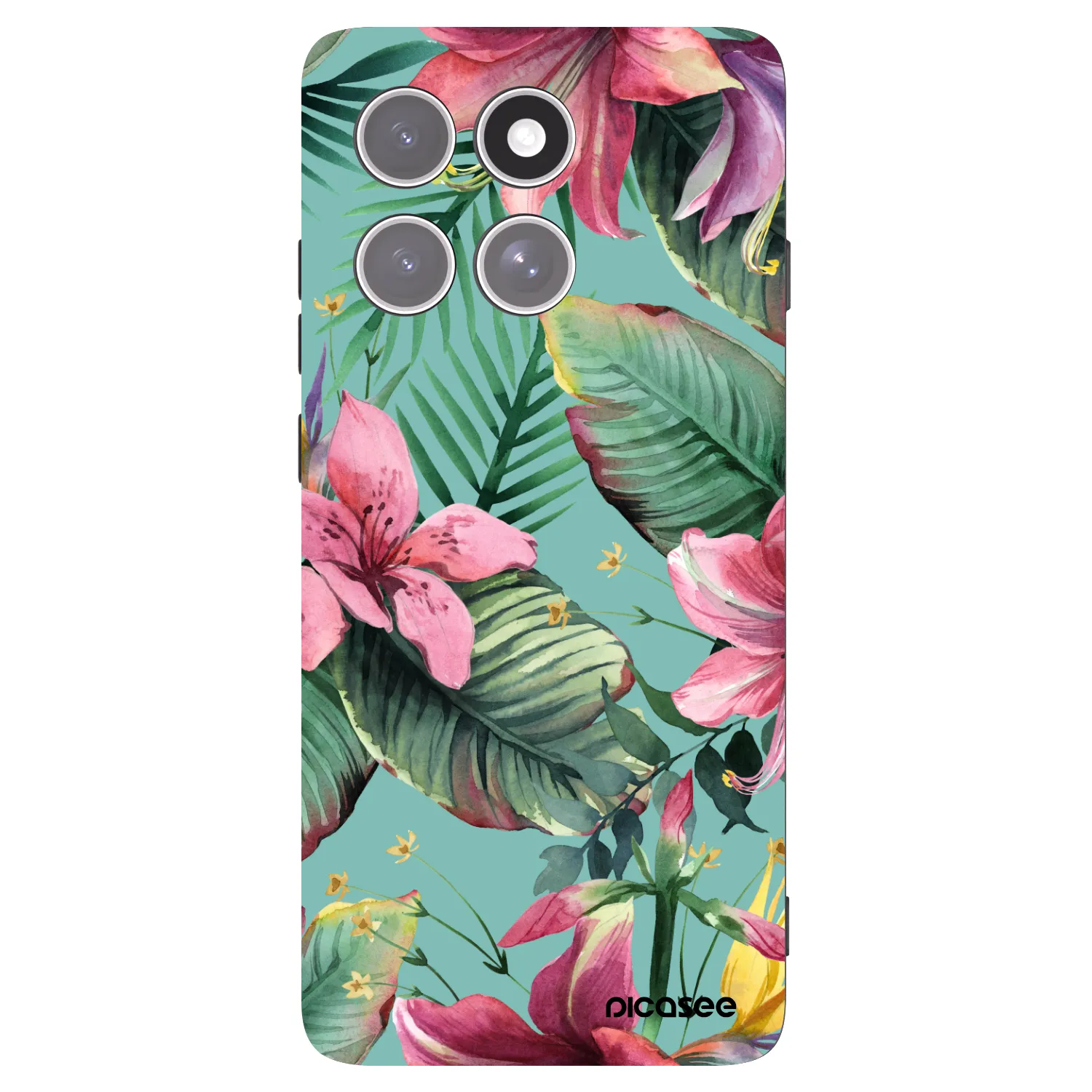 Picasee crna silikonska maskica za Motorola Edge 60 Pro - Hawaii