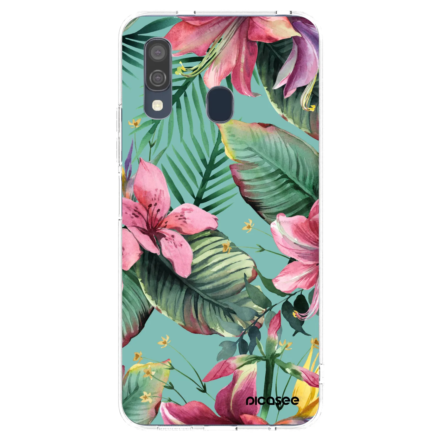 Picasee silikonska prozirna maskica za Samsung Galaxy A40 A405F - Hawaii