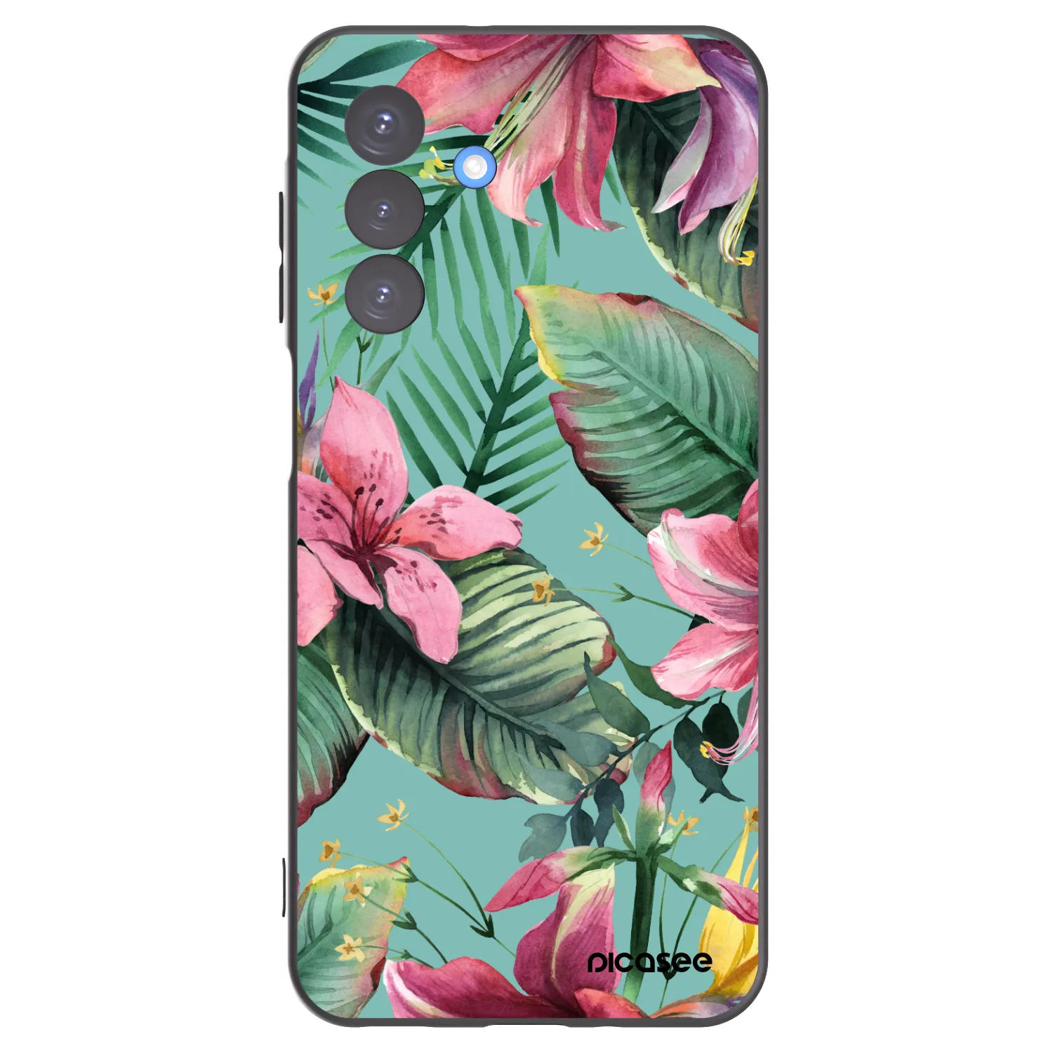 Picasee crna silikonska maskica za Samsung Galaxy A17 5G - Hawaii