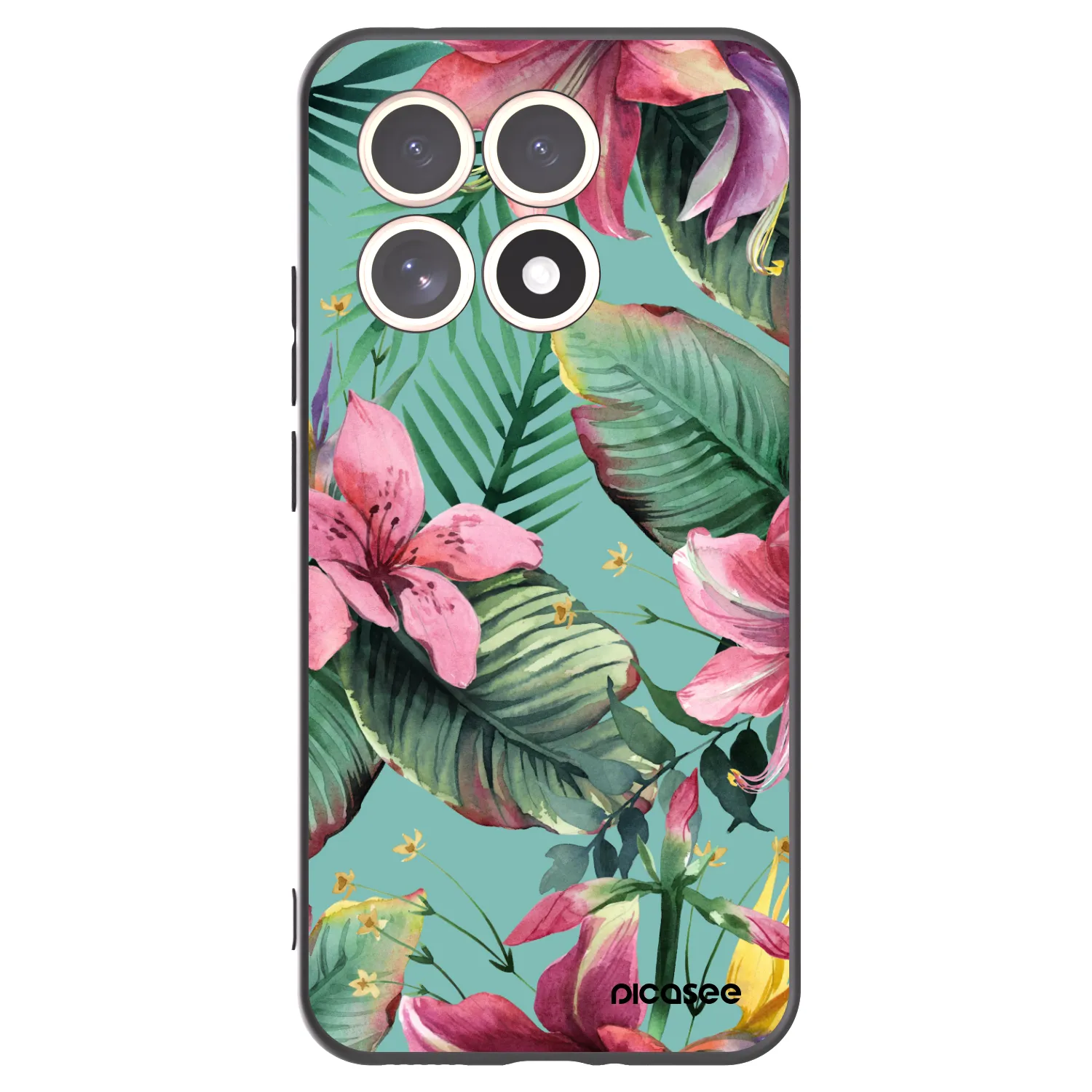 Picasee crna silikonska maskica za Xiaomi 15T - Hawaii