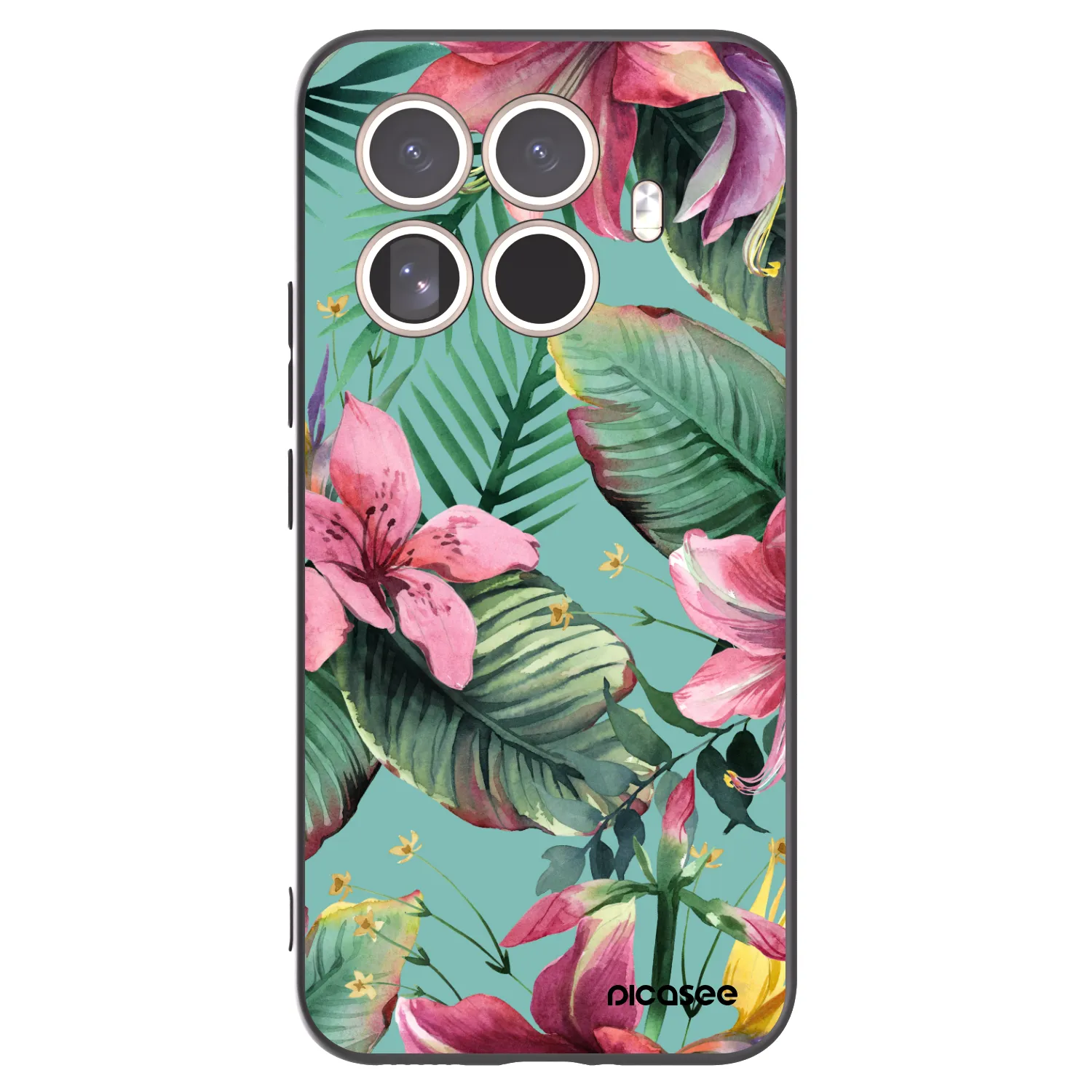 Picasee crna silikonska maskica za Xiaomi 15T Pro - Hawaii