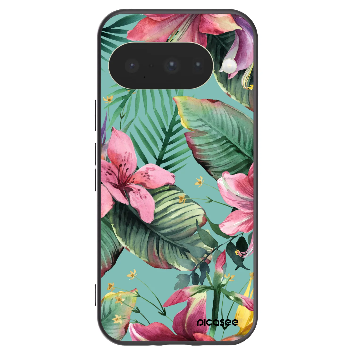 Picasee crna silikonska maskica za Google Pixel 10 - Hawaii