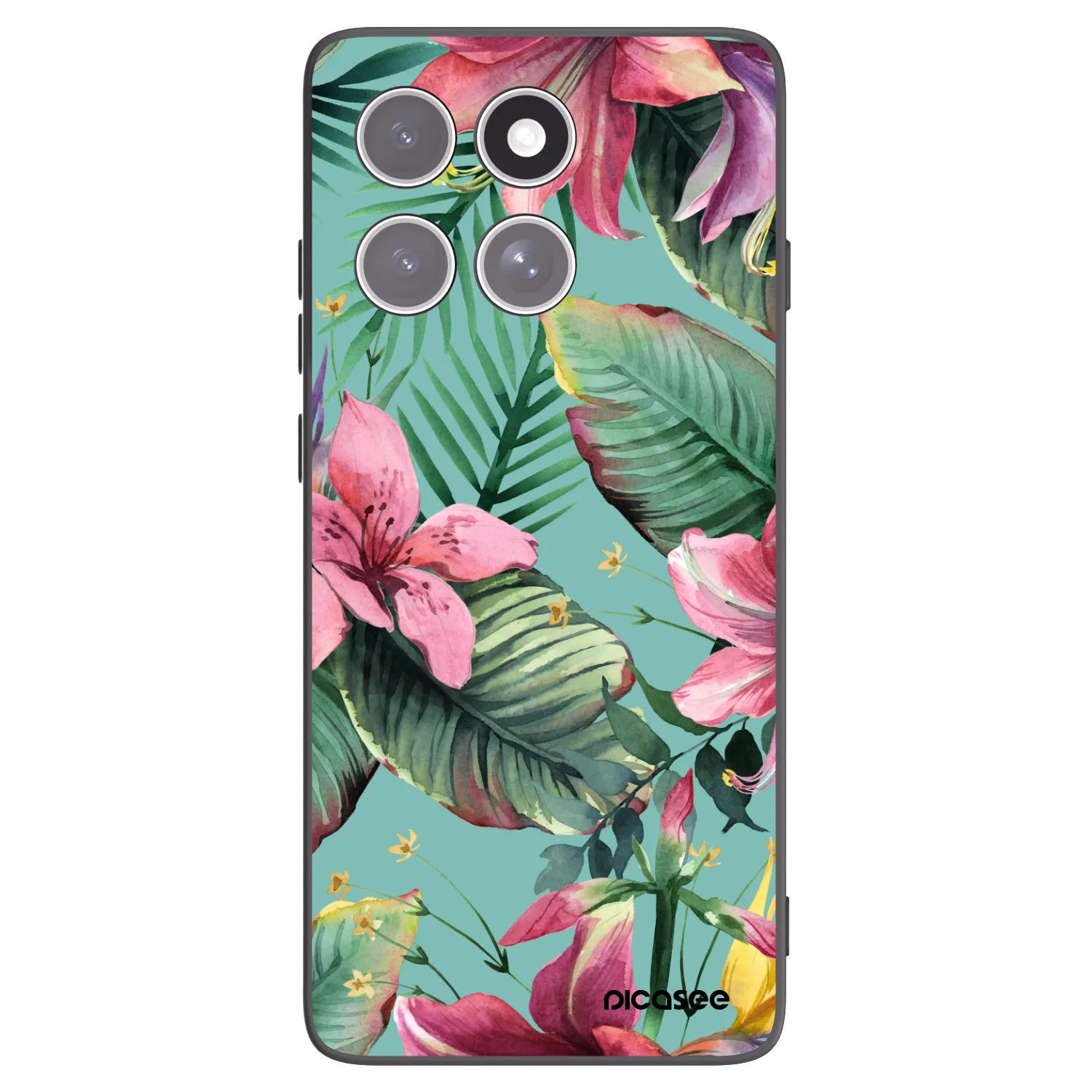 Picasee crna silikonska maskica za Motorola Edge 60 Fusion - Hawaii