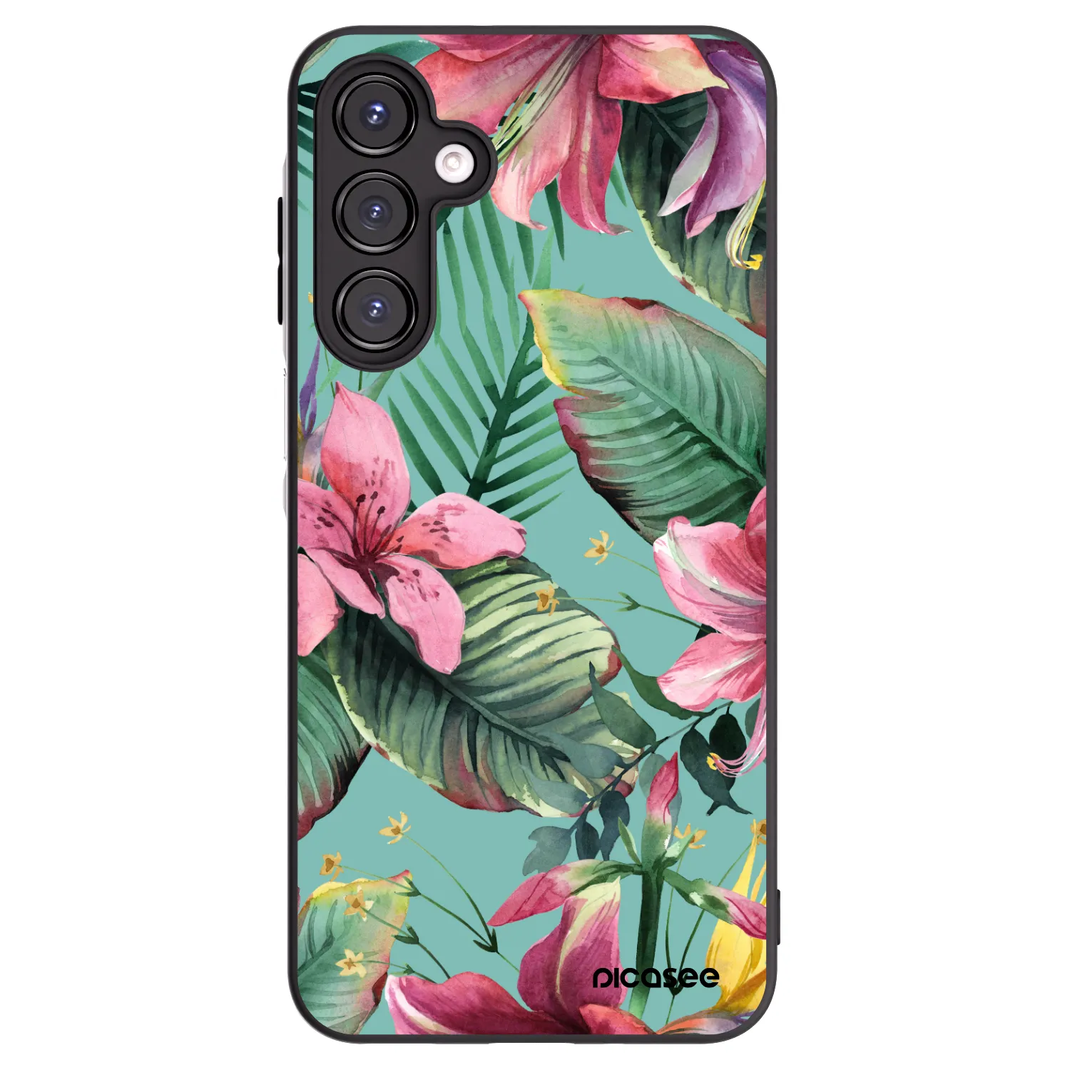 Picasee crna silikonska maskica za Samsung Galaxy A16 4G - Hawaii