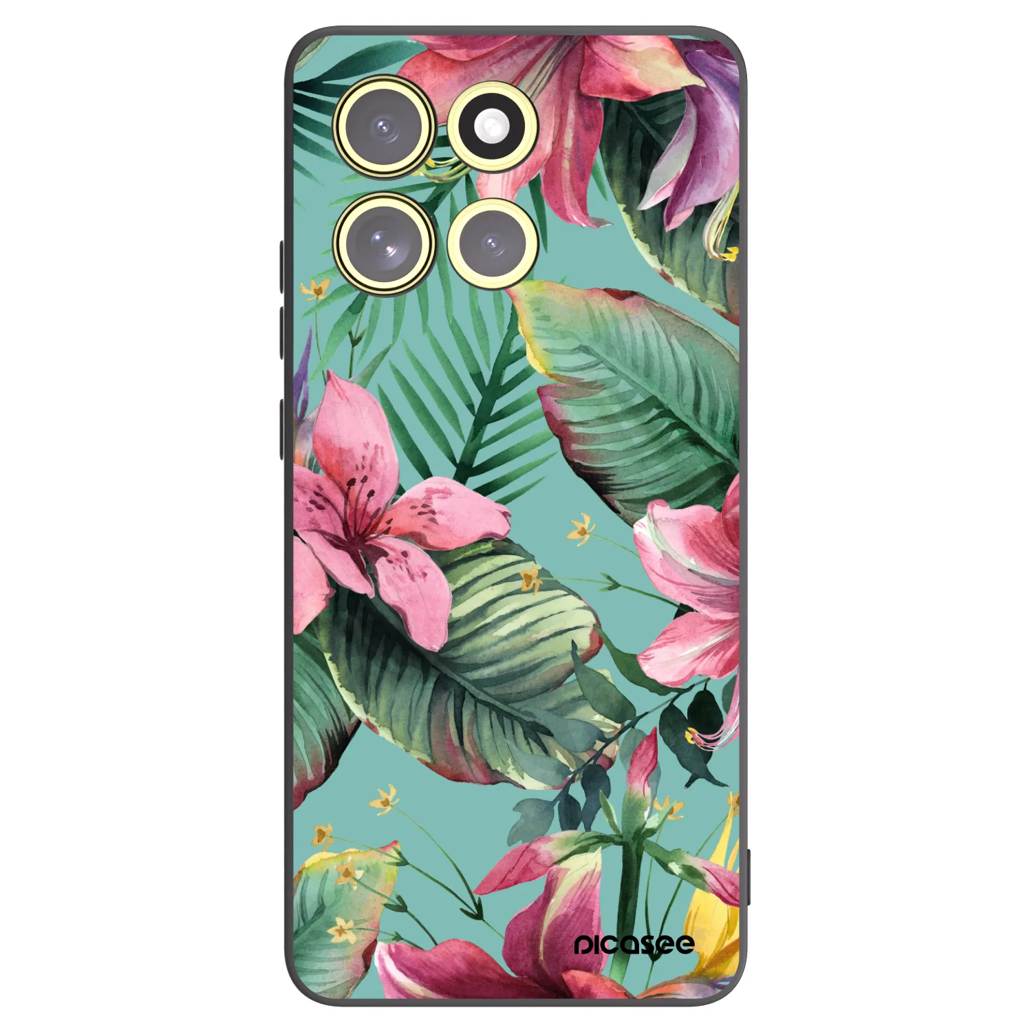 Picasee crna silikonska maskica za Motorola Moto G86 Power 5G - Hawaii