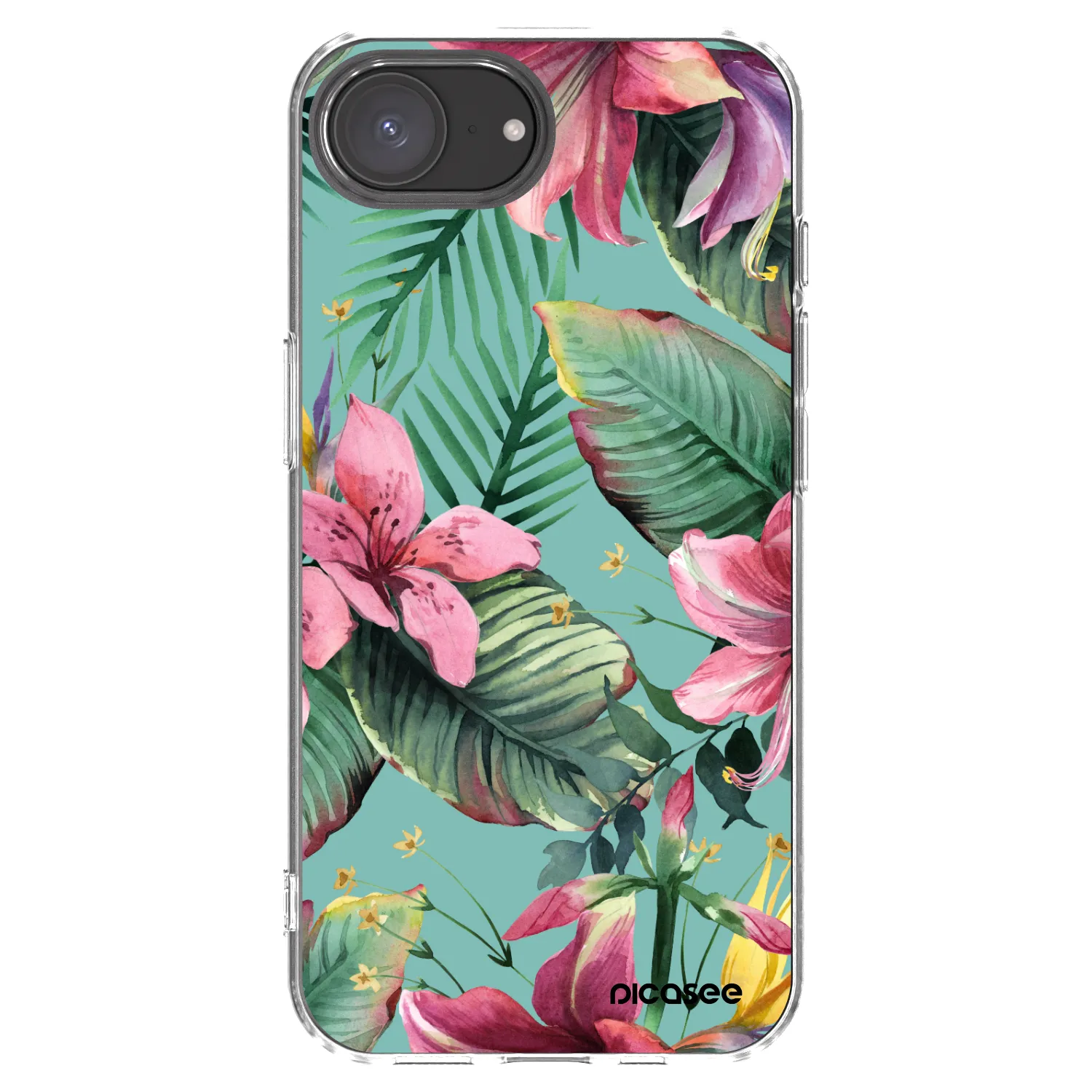 Picasee silikonska prozirna maskica za Apple iPhone 17e - Hawaii