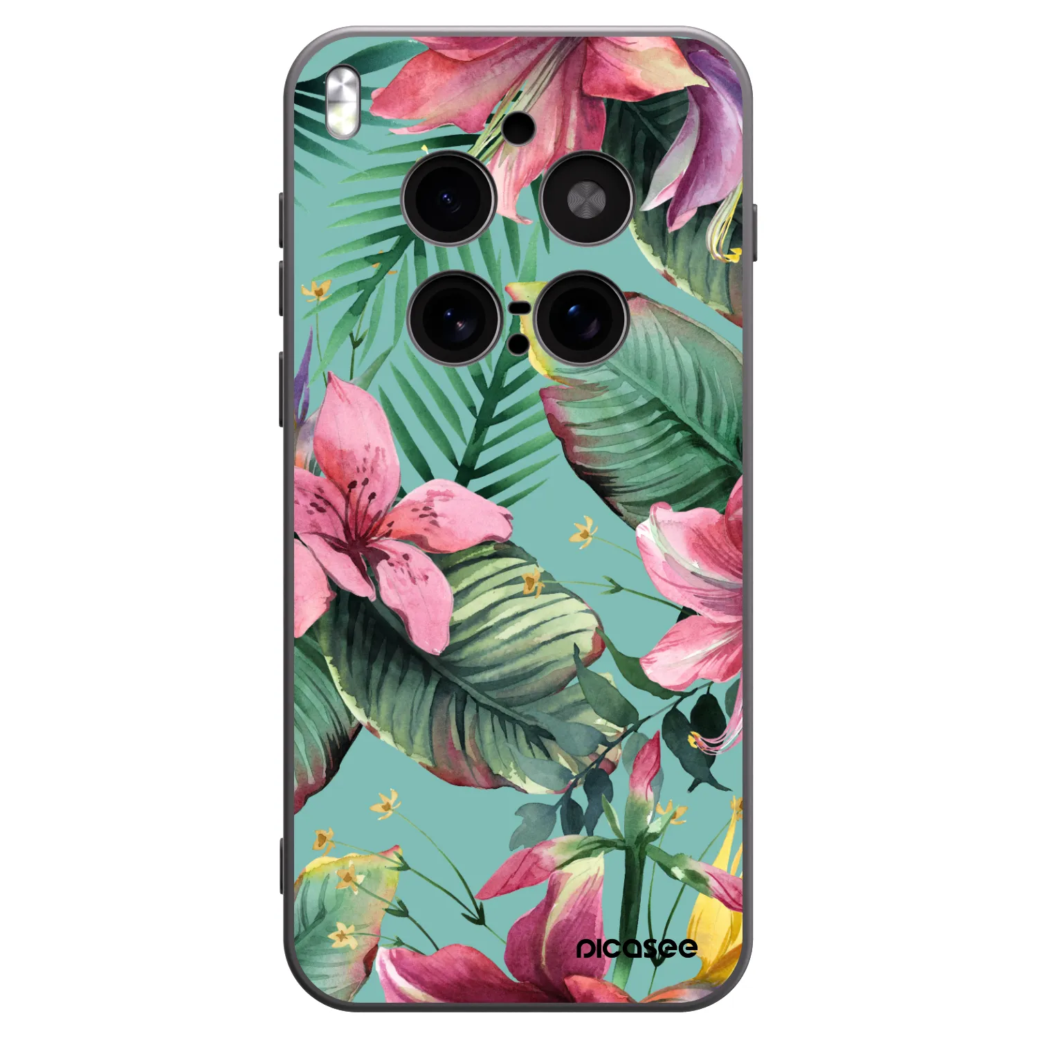 Picasee crna silikonska maskica za Vivo X300 Pro - Hawaii