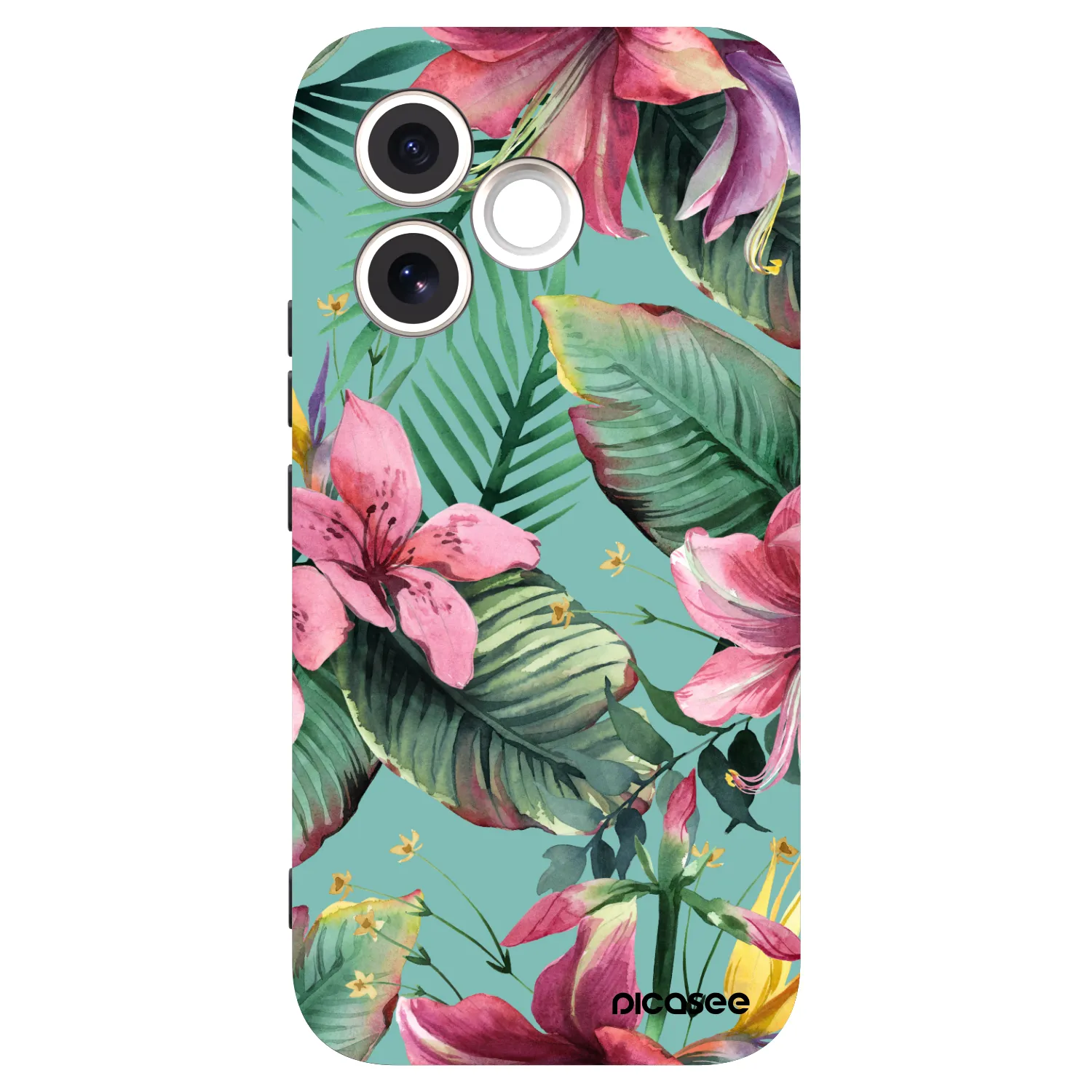 Picasee crna silikonska maskica za Honor 600 Lite - Hawaii