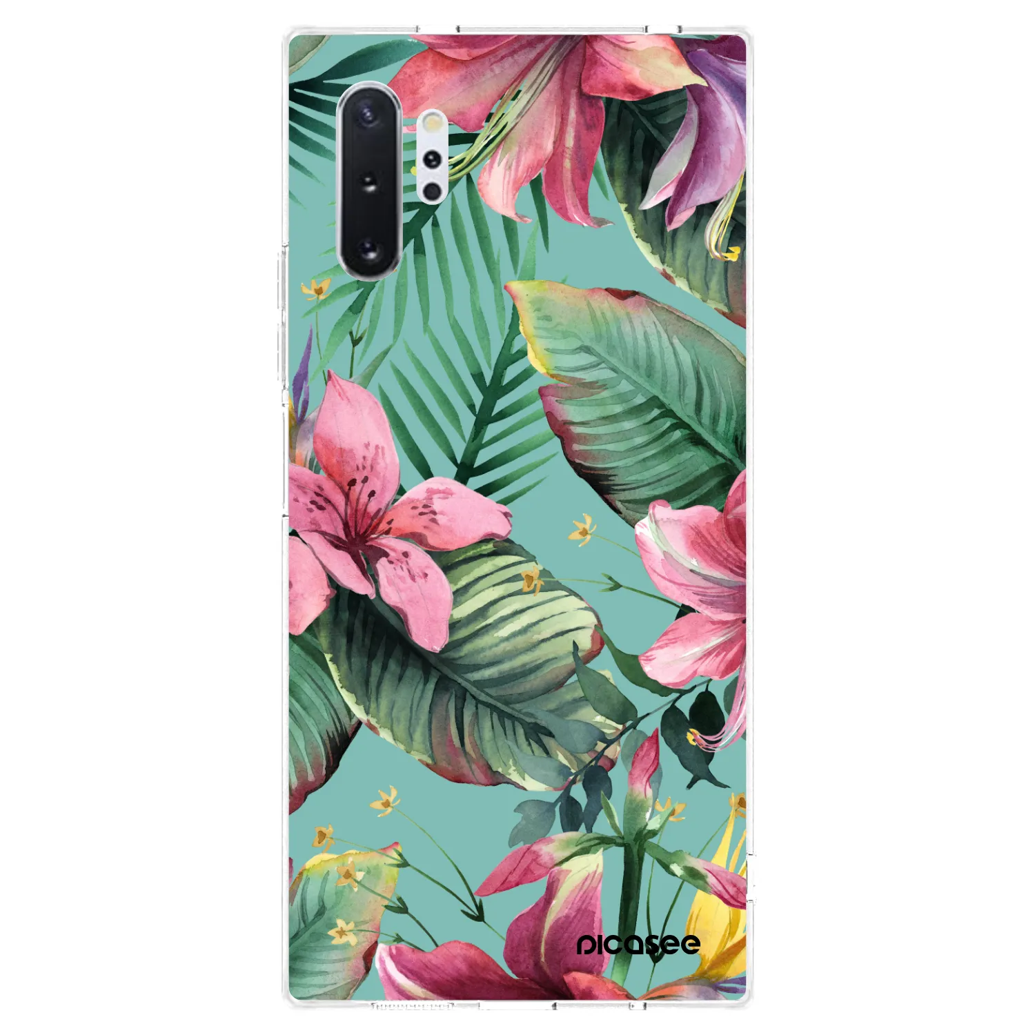 Picasee silikonska prozirna maskica za Samsung Galaxy Note 10+ N975F - Hawaii