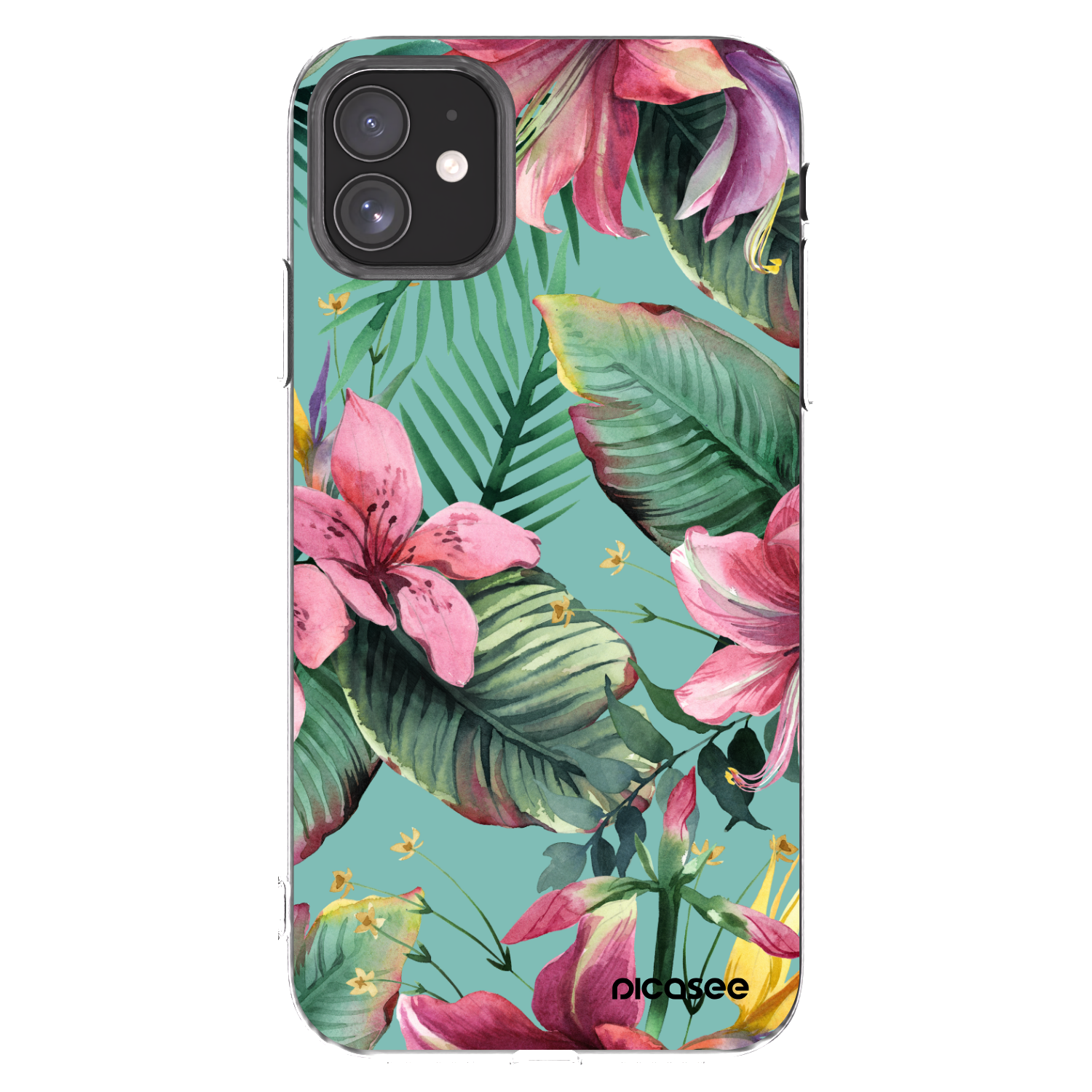 Picasee silikonska prozirna maskica za Apple iPhone 11 - Hawaii