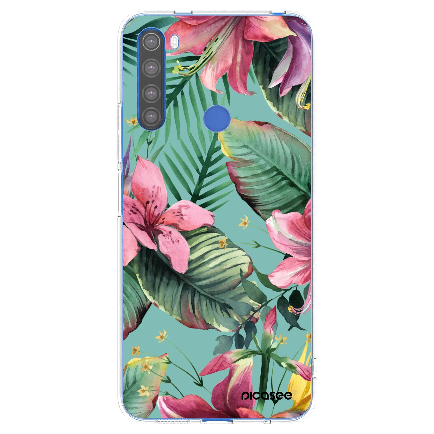 Picasee silikonska prozirna maskica za Xiaomi Redmi Note 8T - Hawaii