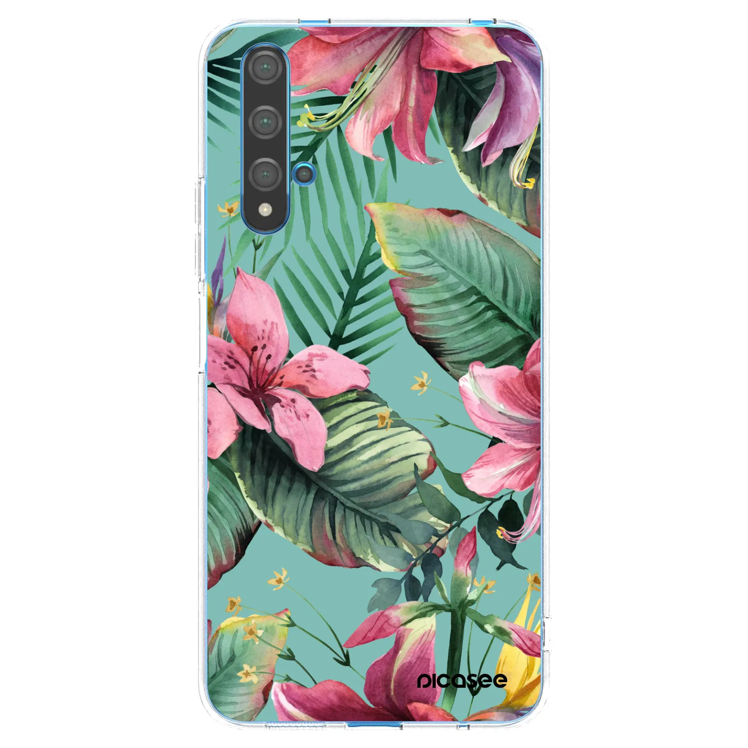 Picasee silikonska prozirna maskica za Huawei Nova 5T - Hawaii