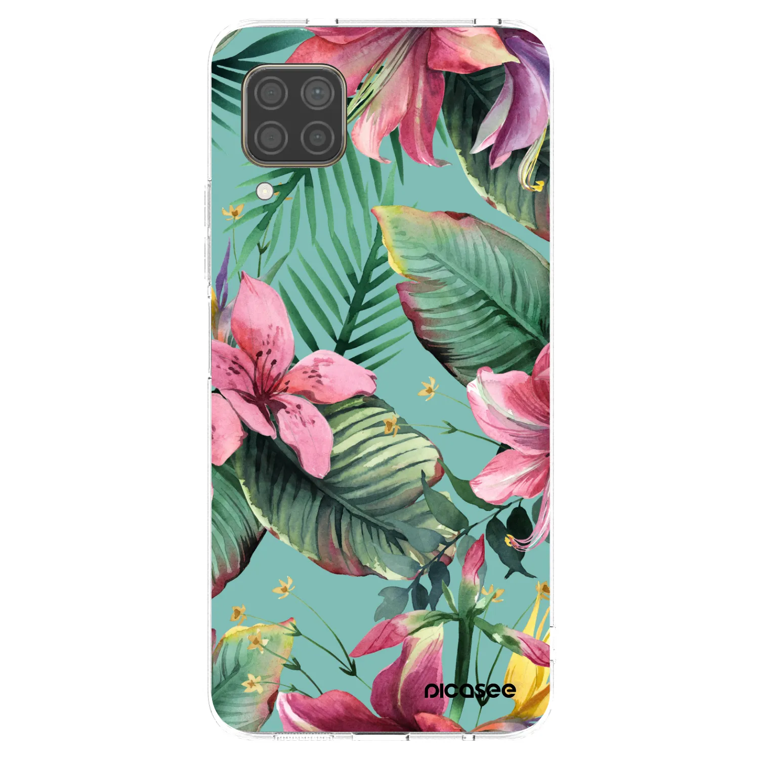 Picasee silikonska prozirna maskica za Huawei P40 Lite - Hawaii