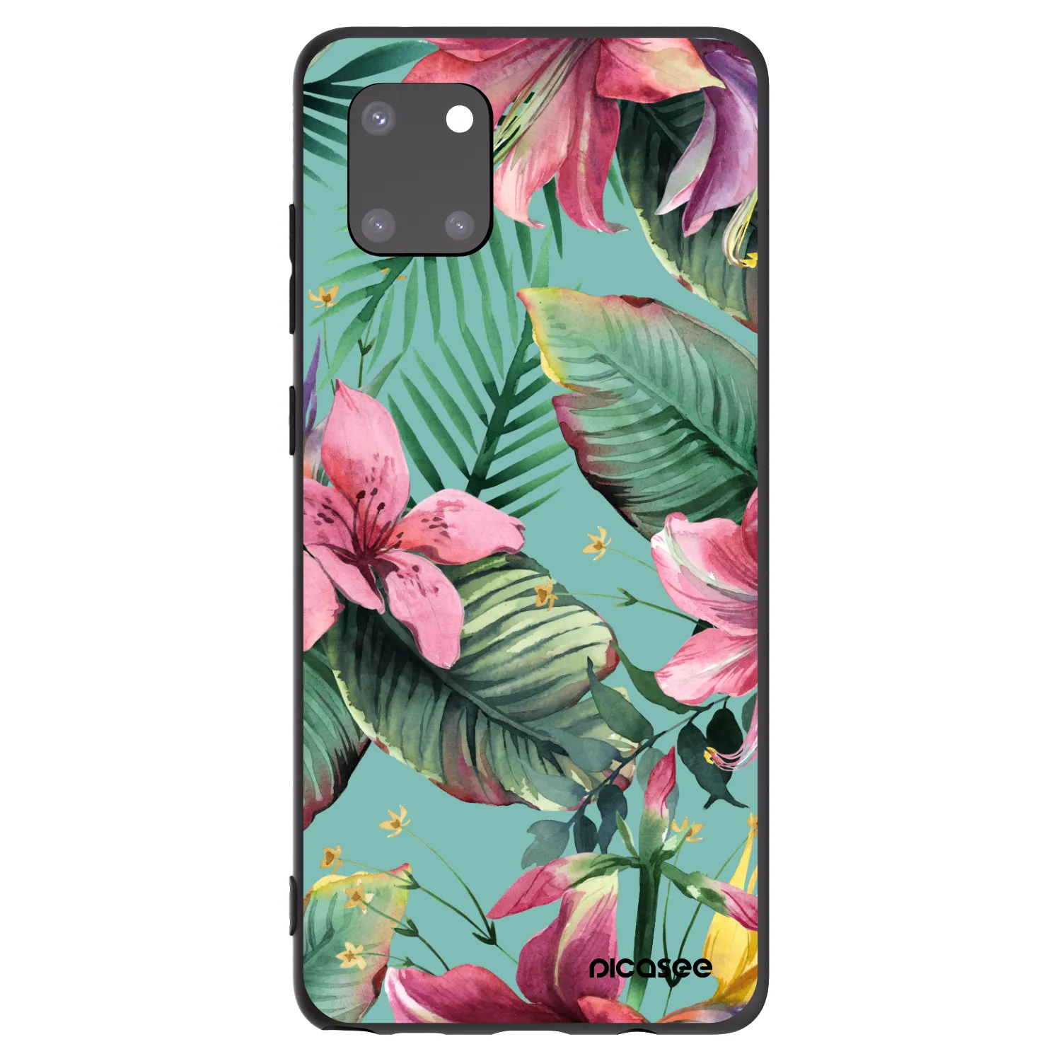 Picasee crna silikonska maskica za Samsung Galaxy Note 10 Lite N770F - Hawaii