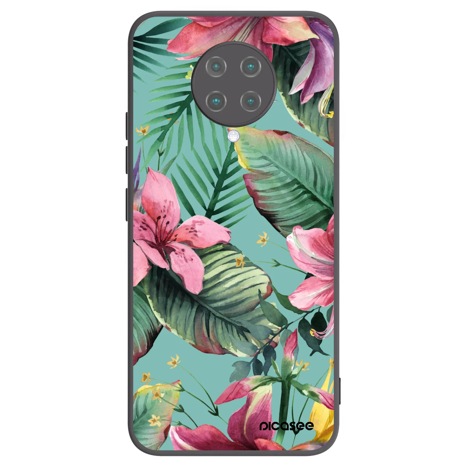 Picasee crna silikonska maskica za Xiaomi Poco F2 Pro - Hawaii