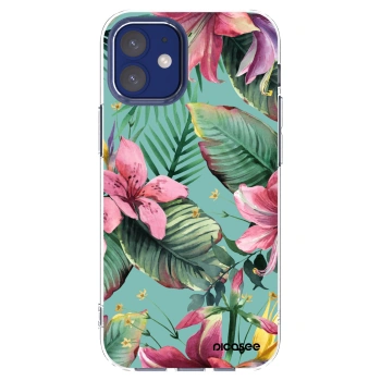 Picasee silikonska prozirna maskica za Apple iPhone 12 mini - Hawaii