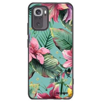 Picasee crna silikonska maskica za Xiaomi Redmi Note 10S - Hawaii