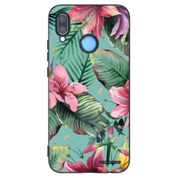 Picasee crna silikonska maskica za Huawei P20 Lite - Hawaii