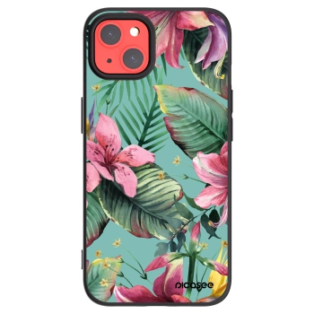 Picasee crna silikonska maskica za Apple iPhone 13 - Hawaii