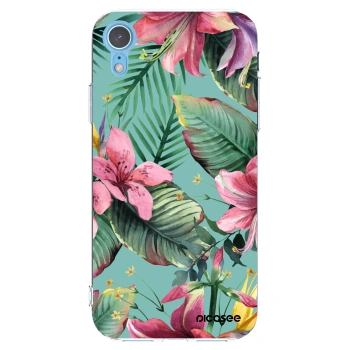 Picasee silikonska prozirna maskica za Apple iPhone XR - Hawaii