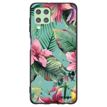 Picasee crna silikonska maskica za Samsung Galaxy A22 A225F 4G - Hawaii