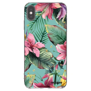 Picasee silikonska prozirna maskica za Apple iPhone XS Max - Hawaii