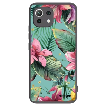 Picasee crna silikonska maskica za Xiaomi 11 Lite 5G NE - Hawaii