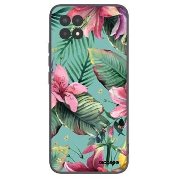 Picasee crna silikonska maskica za Realme 8i - Hawaii