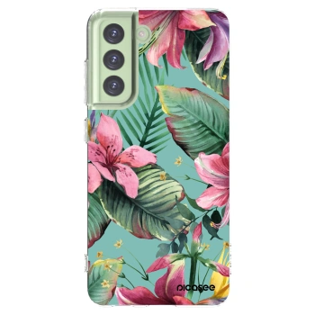 Picasee silikonska prozirna maskica za Samsung Galaxy S21 FE 5G - Hawaii