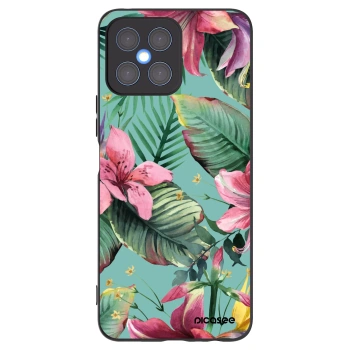 Picasee crna silikonska maskica za Honor X8 4G - Hawaii