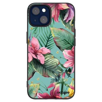 Picasee crna silikonska maskica za Apple iPhone 14 - Hawaii