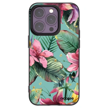 Picasee crna silikonska maskica za Apple iPhone 14 Pro - Hawaii