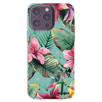 Picasee silikonska prozirna maskica za Apple iPhone 14 Pro Max - Hawaii